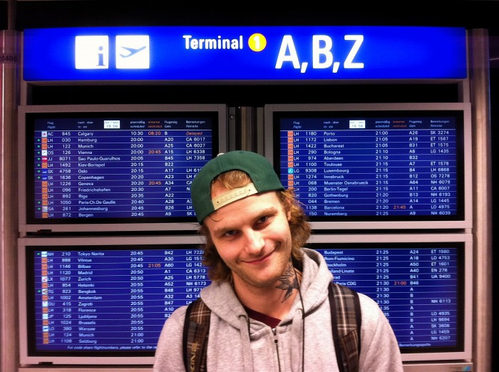 Nils Are klar for avreise